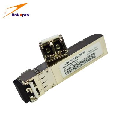 Cina Duplex leggero LC dello ZR 1550nm 80km MP del modulo di 10G SFP+ compatibile con Cisco in vendita