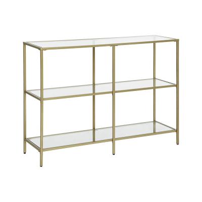 China (Size)Adjustable Hot Selling Mockups Can Be Wholesale Custom Luxury Modern High Transparent Glass Coffee Side Table For Living Room Furniture for sale