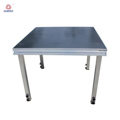 China indoor pop up stage system spider folding stage podium à venda
