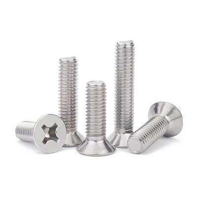 China Flat Countersunk Cross Head Screw with Excellent Corrosion Resistance for sale