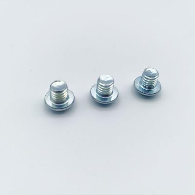 China DIN Stanard Carbon Steel Zinc Finish Hex Socket Pan Head Botton Screws for sale