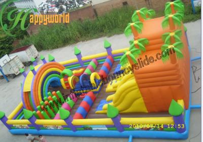 China SGS Passed Children Inflatable Fun City Amusement Park For Rental Business Or Playground Playing For Party Or Event for sale