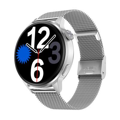 China Full Touch Screen Multi Languages Round Screen Charger BT Dialer Wireless Watch Dt4 Plus Smart Watch With AI Voice Assistant Nfc Smartwatch for sale