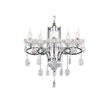 China Crystal Chandelier Pendant Crystal Lamp European Modern Living Room Style Hanging Lamp for sale