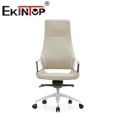 China Luxe nieuwe baas draaiende draaiende manager Pu Executive Office Chair Vegan Leer stoel Te koop