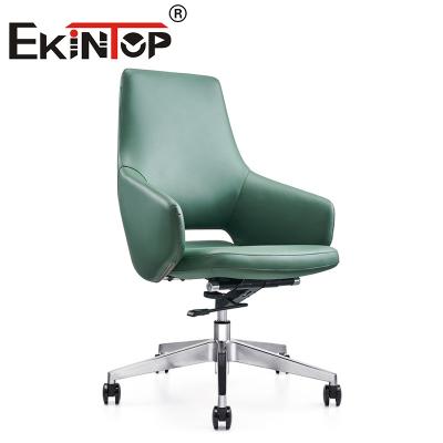China Op maat gemaakte industriële hoge kwaliteit Executive Office Chair Vegan Leer Chair Te koop