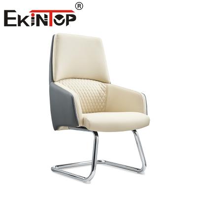 China High Quality Modern Office Furniture PU Leather Chair Cowhide Office Chair for sale