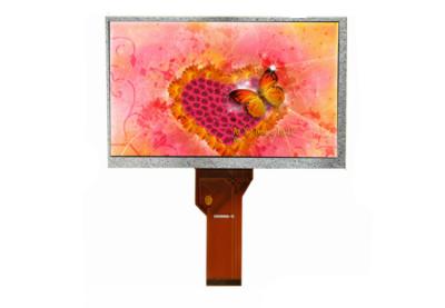 Chine Résolution résistive d'écran tactile de TFT LCD de 7 pouces interface de 800 * de 480 Dot Sunlight Readable Lcd Rgb à vendre