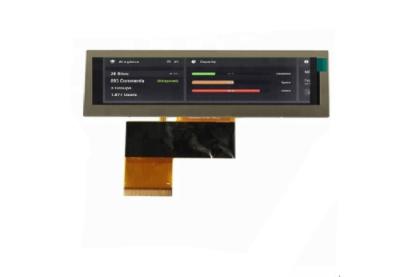 China Tipo de la barra del módulo 480 * 72 de TFT LCD de 3,8 pulgadas estirado con el interfaz del RGB de 40 pernos en venta