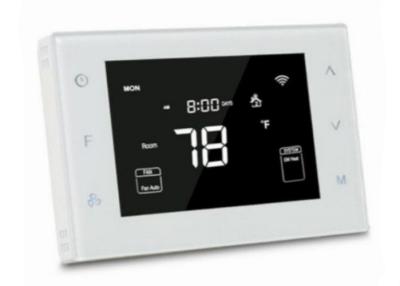 China Alta exhibición de Constrast VA LCD del color negro para el CE elegante ROHS del termóstato en venta