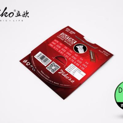 China GUITAR ziko tension good quality red copper coating nylon classic guitar strings for sale
