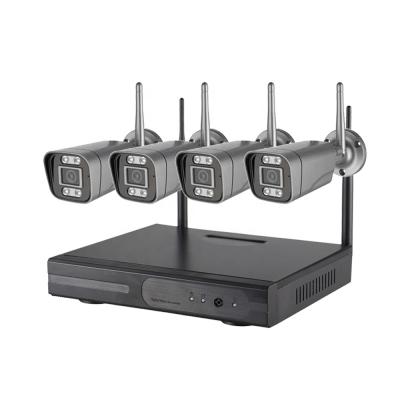 China NIGHT VISION FansuTi EseeCloud Network Camera Wireless System Security Camera Kit 4CH 3MP WiFi NVR Home KIT for sale