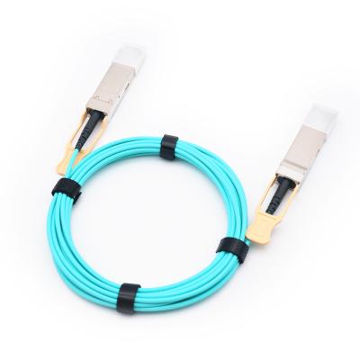 China FTTX 100G QSFP28 to QSFP28 100gbps AOC Cable JNP-QSFP28-AOC-1M for sale