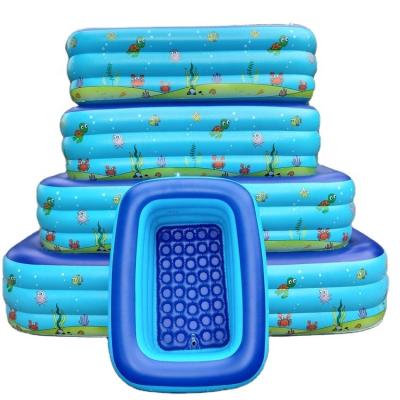 China Water Amusement Wholesale Various PVC Material Various Size and Pattern Custom Blown up Bathtub Inflatable Swimming Pool for sale