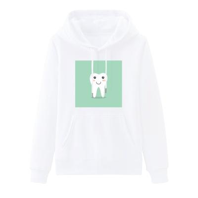 China 2021 Breathable Pocket Custom Warm And Windproof Cartoons Printing Womens Cotton Pullover Hoodies for sale