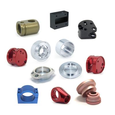 China Het anodiseren CNC Malendelen Al6063 die Cnc de Kleur van Aluminiumdelen machinaal bewerken Te koop
