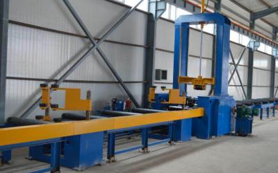 Chine HG-1800I PLC H ligne de production de faisceau machine d'assemblage de faisceau 12000KG à vendre