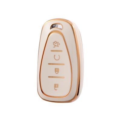 China Soft TPU Plastic Car Key Cover For Chevrolet Car Key Cover Case Holder for sale