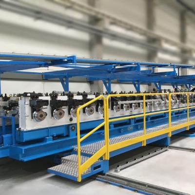 China Fully Automated Metal Panel Continuous PU Sandwich Panel Production Line ISO9001 Approved for sale