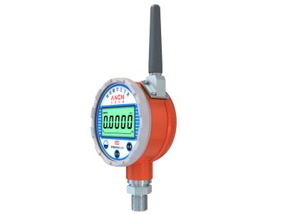 China 3.6V Process Control Instrumentation / Wireless Pressure Gauge With LCD Display for sale