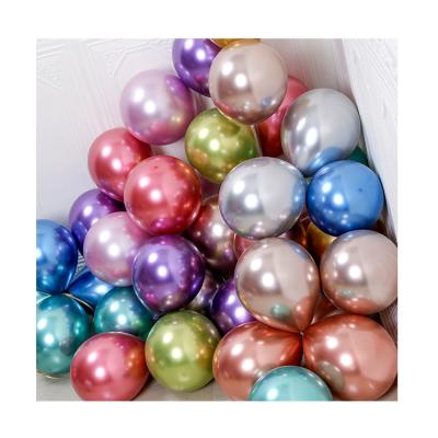 China Outstanding Party Quality Manufacturing 5inch Chrome Latex Balloons for sale