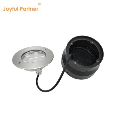 중국 뜨거운 판매 12V 24V LED 수중 조명 9W 18W RGB 풀 컬러 스테인레스 스틸 IP68 수영장 조명 판매용