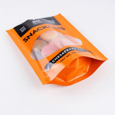 China Recyclable Special Shaped Heat Sealable Plastic Bag With Window Packaging Custom Pet Food Packaging for sale