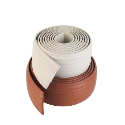 China High elasticity and self-adhesive soft line baseboard wall living room soft bedroom anti-collision stickers waterproof three-dimensional sense for sale