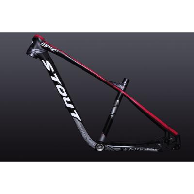 China LOGO Printed Professional Structure Bike Strong Aluminum Reflective Frame Of Mountain Bikes Material for sale