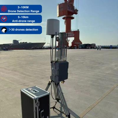 Китай IP66 уровень защиты Дрон детектор для широкочастотного покрытия и высокой точности в пассивном радио наблюдении продается