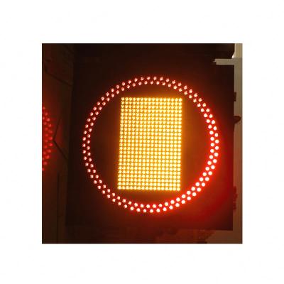 China Road Traffic Messaging Board Speed Limit P10 Variable Single Color Road LED Display for sale