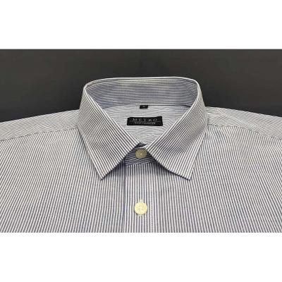 China Caballero Professional Global Formal Dyed Men's Cotton Look Yarn Look Long Fall 100% Breathable Anti-Wrinkle Shirt For Man for sale
