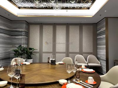China 85mm Thickness Function Hall Partition Flexible Partition Wall Flameproof for sale