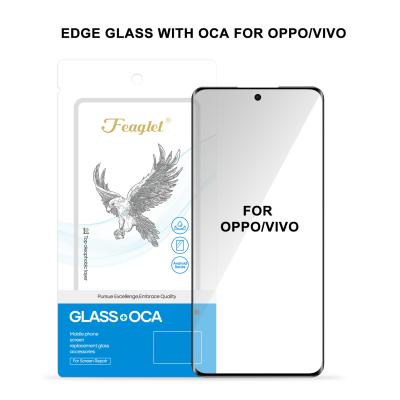 중국 정품 EDGE OCA Glass OPPO / VIVO 터치 글래스 판매용