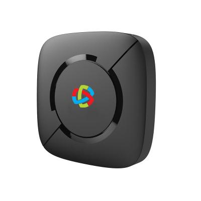 China High Speed HD LOGO OEM Advertising Support African Box Smart Small Antenna Chip Screen TV Keyboard Small TV Logo Clear Android TV Box for sale