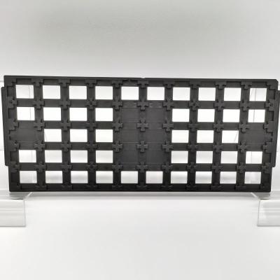 China JEDEC Standard bandejas personalizadas con diseño apilable de resistencia de superficie en venta