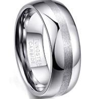 Chine Satin Tungsten Steel Carbide Wedding Engagement Rings for Men Fashion Jewelry à vendre