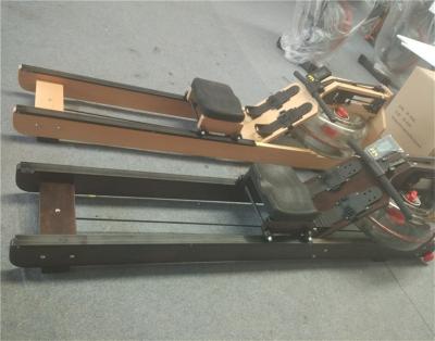 China Germany quality water rower/walnut water rowing machine for sale