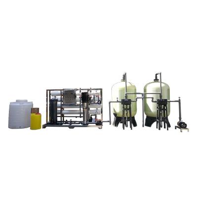 China High Removal Hotels Salt Water Purifier Brackish Well Water Purifier Brackish RO Systems Plant For Domestic Irrigation Water for sale