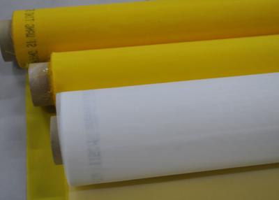 China Malla 100%, tejido de poliester del poliéster del monofilamento de 53 pulgadas 40um de la impresión de la pantalla en venta