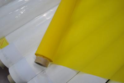 China Malla larga de la impresión de la pantalla del poliéster de la vida de servicio con 100Micron para la cerámica en venta
