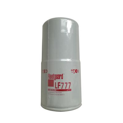 China Promotion Fleetguard Lube Filter LF777 Cummins lube filter, metal white,used in trucks,bues,engineering machine etc for sale