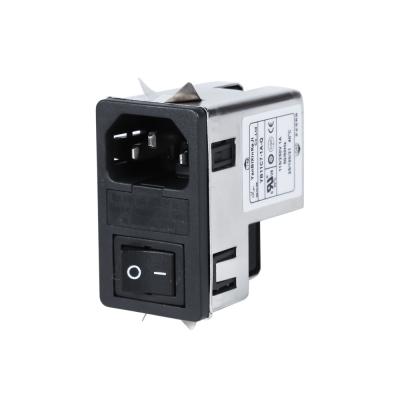 China Fonte de alimentação de comutação de Entry Filter For do modelo do poder do filtro da entrada do IEC de Yanbixin 1A 220V C7 à venda