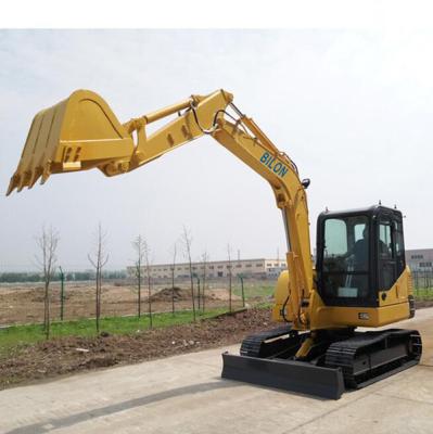 Cina escavatore idraulico del cingolo di velocità rapida dell'escavatore del costruttore di strada 6T mini in vendita