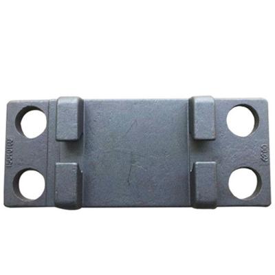 China AREMA Standard Steel Railroad Rail Track Tie Plates for Rail Construction Project for sale