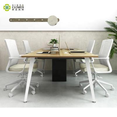 China Office 4 Person Team Schreibtische Modern Office Furniture Standard Expandable Workstations for sale