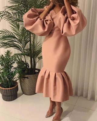 China Dry Cleaning LOGO Fashion Temperament Women Slim Customized Fitted Plus Size Dress Womens Dresswomens Luxury Clothing 2021 for sale