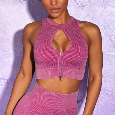 China BO3 viable 2022 European and American women's quick-drying external use integrated sports underwear and fitness shockproof vest for sale