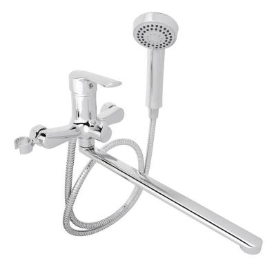 China Hotel Use Modern Design Bathroom Bathtub Shower Mixer Tap Faucet for sale