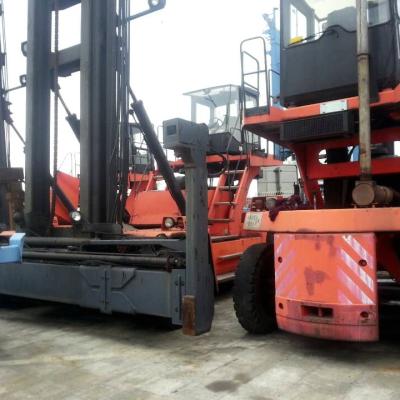 China Construction works Good condition 8ton 9ton second hand kalmar empty container handler used Kalmar cheap price for sale